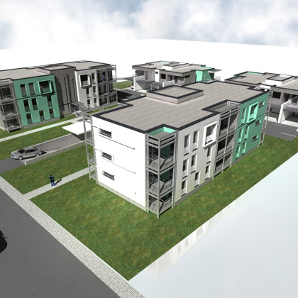 DAUDZDZĪVOKĻU DZĪVOJAMO ĒKU APBŪVE Rīga, Pludmales iela / Pirmsskiču stadija 2006.g.