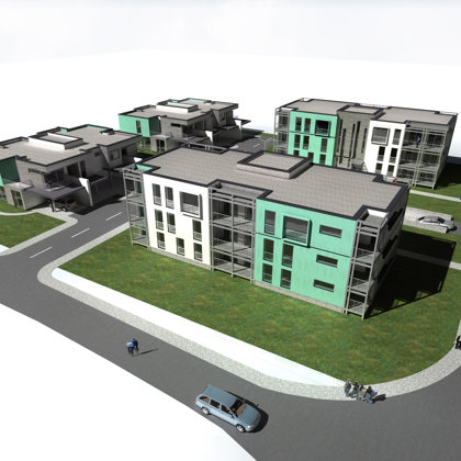 DAUDZDZĪVOKĻU DZĪVOJAMO ĒKU APBŪVE Rīga, Pludmales iela / Pirmsskiču stadija 2006.g.