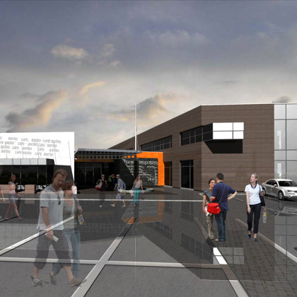 TIRDZNIECĪBAS ĒKA. Krāslava, Dīķu iela 2a, 2 / Pirmsskiču stadija. PP 2007/11