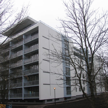 DAUDZDZĪVOKĻU DZĪVOJAMĀ ĒKA Rīga, Dzelzavas iela / Tehn. projekts 2004 / Realizēts 2005