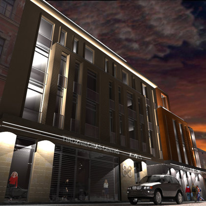 DAUDZDZĪVOKĻU DZĪVOJAMĀ ĒKA Rīga, Matīsa iela 86 / Pirmsskiču stadija. PP 2007/10