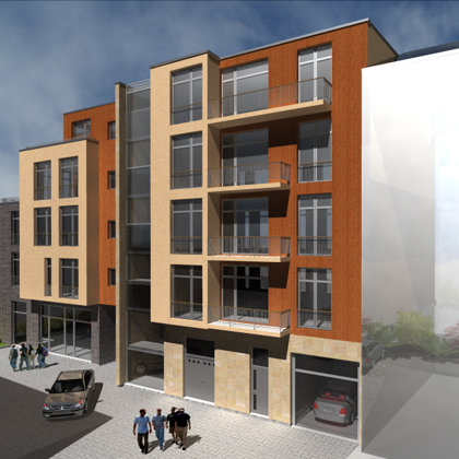 DAUDZDZĪVOKĻU DZĪVOJAMĀ ĒKA Rīga, Matīsa iela 86 / Pirmsskiču stadija. PP 2007/10