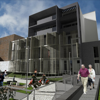 BIROJU UN DAUDZDZĪVOKĻU DZĪVOJAMĀ ĒKA Rīga, Kr. Barona ielā 89/91 / Tehn. projekts 2007.g.