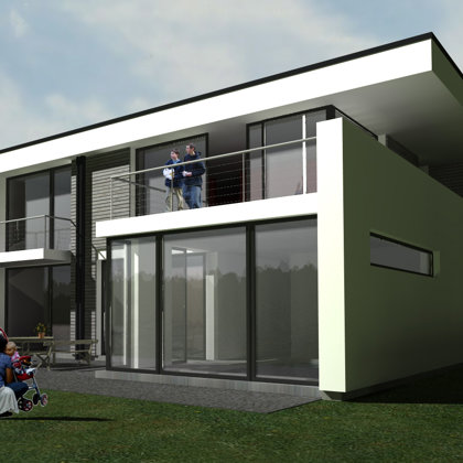 DVĪŅU UN SAVRUPMĀJU APBŪVES KOMPLEKSS. Rīga, Jaunciema gatve / Tehniskais projekts 2006.g.