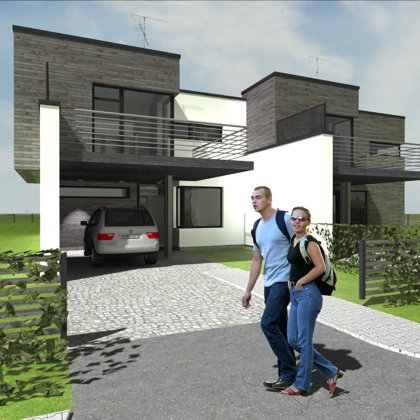 DVĪŅU UN SAVRUPMĀJU APBŪVES KOMPLEKSS. Rīga, Jaunciema gatve / Tehniskais projekts 2006.g.