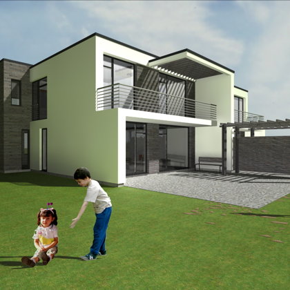 DVĪŅU UN SAVRUPMĀJU APBŪVES KOMPLEKSS. Rīga, Jaunciema gatve / Tehniskais projekts 2006.g.