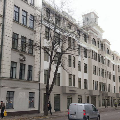 RECONSTRUCTION OF TWO APARTMENT HOUSES Riga, E.B.Upisa street / Project 2015-2018 
