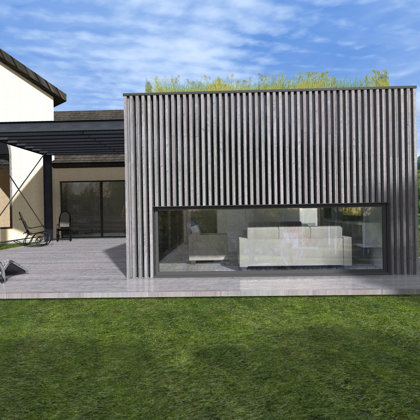RECREATION HOUSE Ainavas street, Garkalnes region / Project proposal 2015