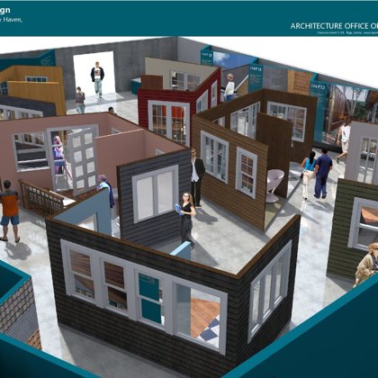 Exhibition design project. New Haven, Connecticut, USA / Realized 2014