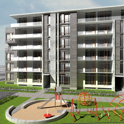 REZIDENTIAL AND OFFICE BUILDING / Riga, Kr.Valdemara street 137/139 / 2006/07