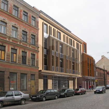 RESIDENTIAL HOUSE. Riga, Matisa street 86 / 2007/10