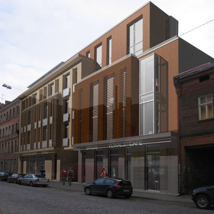 RESIDENTIAL HOUSE. Riga, Matisa street 86 / 2007/10