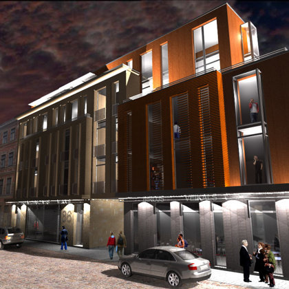 RESIDENTIAL HOUSE. Riga, Matisa street 86 / 2007/10