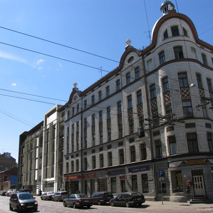 COMPETITION. RESIDENTIAL ADN OFFICE BUILDING / Riga, Kr.Barona street 89/91 / 2005/11