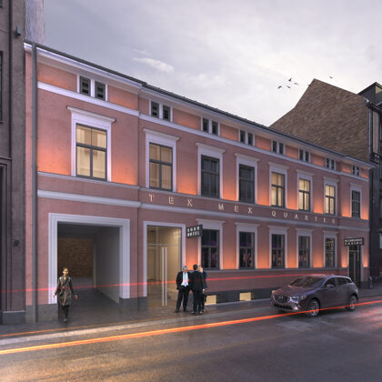 RECONSTRUCTION OF THE HOTEL BUILDING / Riga, Dzirnavu street 59 / Project 2019 - 2020