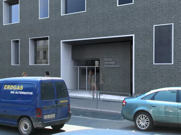 RĪGAS UKRAIŅU VIDUSSKOLAS REKONSTRUKCIJA Rīga, Visvalža iela 4 / Tehniskais projekts 2010