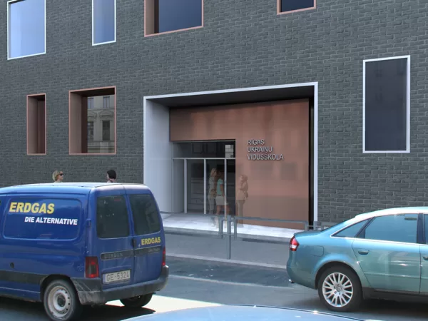 RĪGAS UKRAIŅU VIDUSSKOLAS REKONSTRUKCIJA Rīga, Visvalža iela 4 / Tehniskais projekts 2010