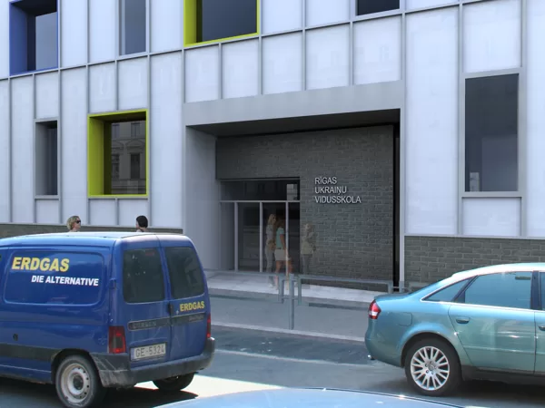 RĪGAS UKRAIŅU VIDUSSKOLAS REKONSTRUKCIJA Rīga, Visvalža iela 4 / Tehniskais projekts 2010