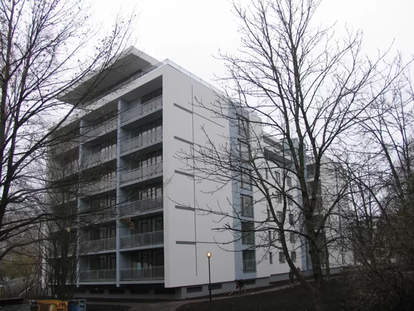 DAUDZDZĪVOKĻU DZĪVOJAMĀ ĒKA Rīga, Dzelzavas iela / Tehn. projekts 2004 / Realizēts 2005