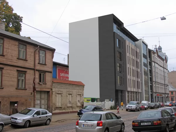 BIROJU UN DAUDZDZĪVOKĻU DZĪVOJAMĀ ĒKA Rīga, Kr. Barona ielā 89/91 / Tehn. projekts 2007.g.