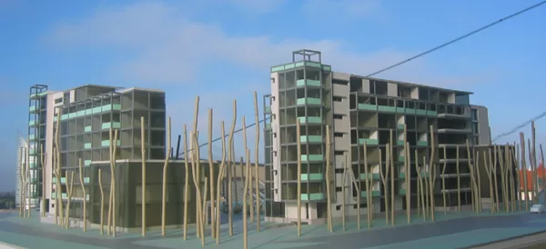 REHABILITĀCIJAS CENTRA KOMPLEKSS Jūrmala, Burtnieku iela 21 / Skiču projekts 2005.g.