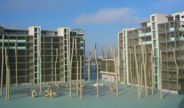REHABILITĀCIJAS CENTRA KOMPLEKSS Jūrmala, Burtnieku iela 21 / Skiču projekts 2005.g.