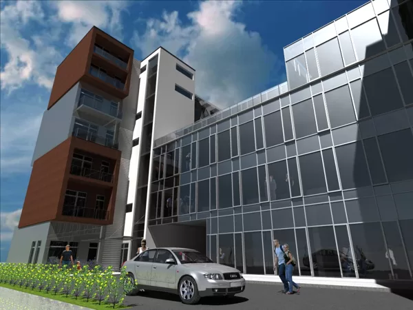 BIROJU UN DAUDZDZĪVOKĻU DZĪVOJAMĀ ĒKA Rīga, Pērnavas iela 13 / Tehniskas projekts 2008.g.