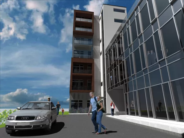 BIROJU UN DAUDZDZĪVOKĻU DZĪVOJAMĀ ĒKA Rīga, Pērnavas iela 13 / Tehniskas projekts 2008.g.