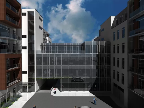 BIROJU UN DAUDZDZĪVOKĻU DZĪVOJAMĀ ĒKA Rīga, Pērnavas iela 13 / Tehniskas projekts 2008.g.