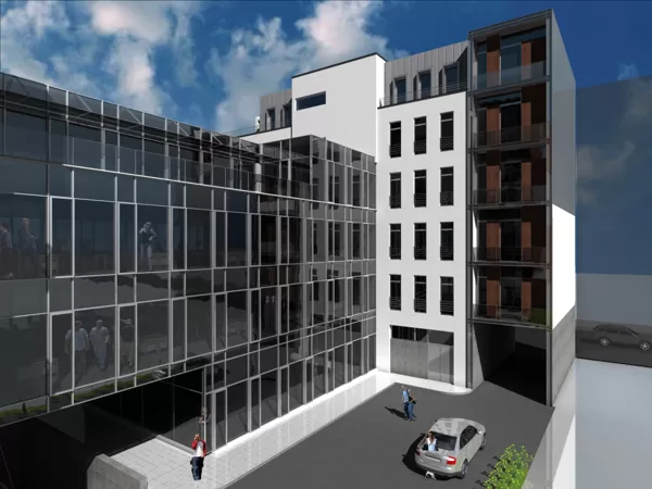 BIROJU UN DAUDZDZĪVOKĻU DZĪVOJAMĀ ĒKA Rīga, Pērnavas iela 13 / Tehniskas projekts 2008.g.