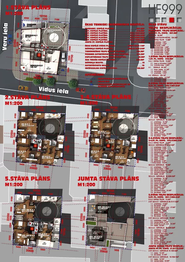DAUDZDZĪVOKĻU DZĪVOJAMĀS ĒKAS APBŪVES PRIEKŠLIKUMS / Rīga, Vidus ielā 5 / 2006/02