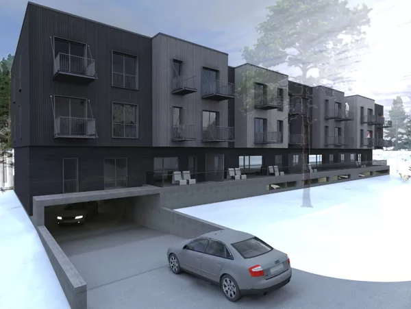 RESIDENTIAL HOUSE / Riga, Vecaku prospekts / Project proposal 2010