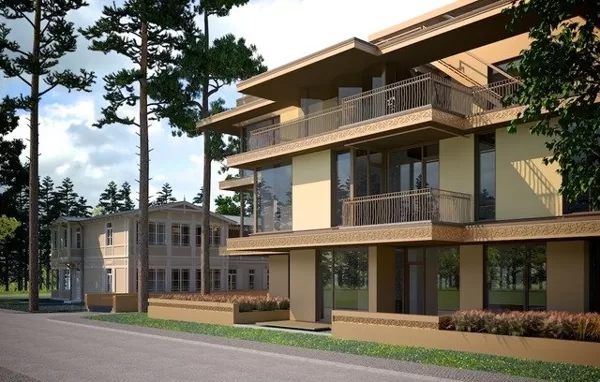 APARTMENT AND RECREATIONAL BUILDING. Jurmala, Dzintaru prospekts 23 / 2012/2013