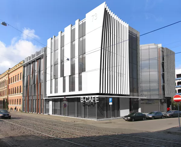 COMPETITION. RESIDENTIAL AND OFFICE BUILDING / Riga, Kr. Barona street 73 / 2008/03