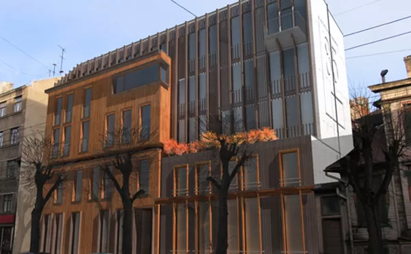 COMPETITION. RESIDENTIAL BUILDING / Riga, Gertrudes street 85 / 2007/01