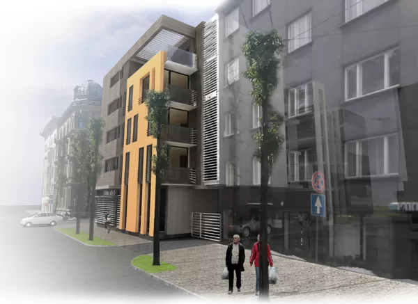 COMPETITION. RESIDENTIAL BUILDING / 1ST PLACE Riga, Vidus street 5 / 2006/02