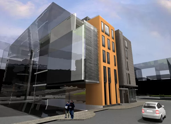 COMPETITION. RESIDENTIAL BUILDING / 1ST PLACE Riga, Vidus street 5 / 2006/02