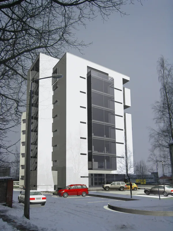 COMPETITION. RESIDENTIAL BUILDING / DIVIDED 1ST PLACE Riga, Krasta street / 2005/01