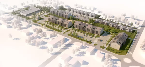DAUDZDZĪVOKĻU DZĪVOJAMO ĒKU KOMPLEKSS / Mārupe, Gaujas iela 5a,b,c / Konkurss 2019