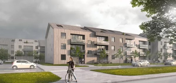 DAUDZDZĪVOKĻU DZĪVOJAMO ĒKU KOMPLEKSS / Mārupe, Gaujas iela 5a,b,c / Konkurss 2019