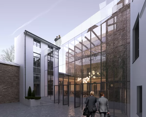 BIROJU ĒKAS PĀRBŪVE PAR VIESNĪCU / Rīga, Dzirnavu iela 59 / Projekts 2019-2020