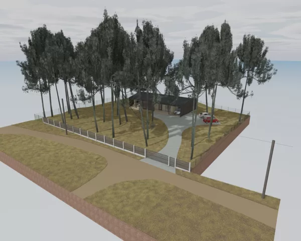 EKO KOKA KARKASA DZĪVOJAMĀ ĒKA / Rīga / Projekts 2021