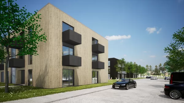 Daudzdzīvokļu dzīvojamo ēku apbūves priekšlikums Rīga Brailas iela 23 / Projekts 2022