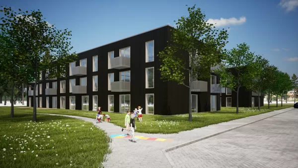 Daudzdzīvokļu dzīvojamo ēku apbūves priekšlikums Rīga Brailas iela 23 / Projekts 2022